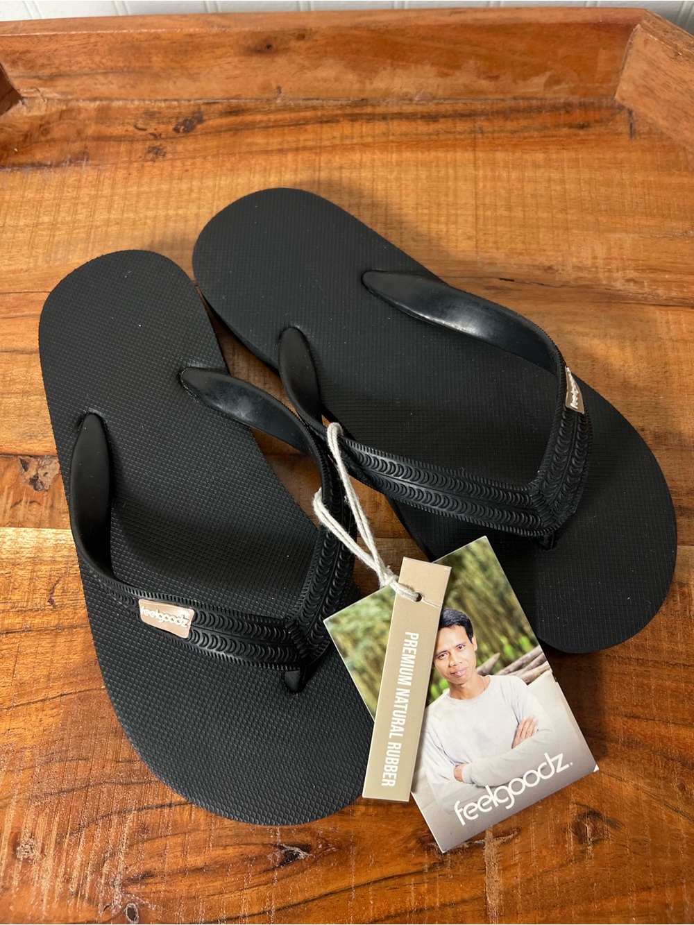 feelgoodz flip flops women’s 6